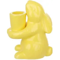Інтер'єрний свічник Bona Yellow Rabbit 11 см (DP261648)