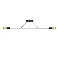 Люстра подвесная MSK Electric Asket на две лампы Е27 NL 10320-2 BK Черный (619546) Люстра подвесная MSK Electric Asket на две лампы Е27 NL 10320-2 BK Черный (619546)