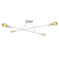 Люстра подвесная MSK Electric Asket под четыре лампы Е27 NL 10320-4 WH Белый (619550)