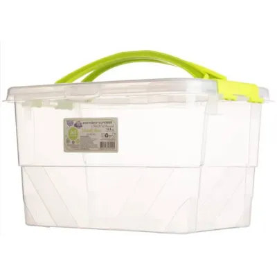 Лоток харчовий Ал-Пластик Handy Box 14 л 72105 Прозорий