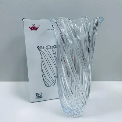 Ваза стеклянная Yujing GlassWare 7607 29,5 см Ваза стеклянная Yujing GlassWare 7607 29,5 см