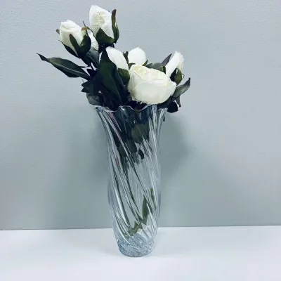 Ваза стеклянная Yujing GlassWare 7607 29,5 см Ваза стеклянная Yujing GlassWare 7607 29,5 см