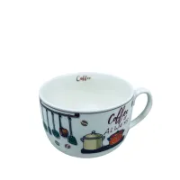 Чашка порцелянова S&T 3186 Coffee is always 650 мл 12,2x9 см 23275 Чашка порцелянова S&T 3186 Coffee is always 650 мл 12,2x9 см 23275