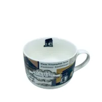 Чашка фарфоровая S&T 3187 Paris 700 мл 12.8x9 см