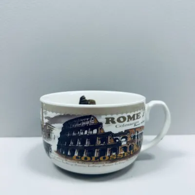 Чашка порцелянова S&T 3189 Rome 700 мл 12.8x9 см