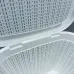 Кошик пластиковий з кришкою Ucsan Plastik М-071 30,5x32x25 см 15 л Білий