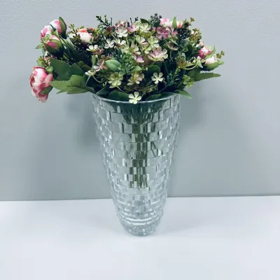 Ваза Uniglass 6257 30 см Прозрачный