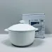 Горщик для запікання з кришкою Wilmax Slatestone WL-661540/A 18см/600мл White