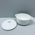 Горщик для запікання з кришкою Wilmax Slatestone WL-661540/A 18см/600мл White