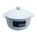 Горщик для запікання з кришкою Wilmax Slatestone WL-661540/A 18см/600мл White