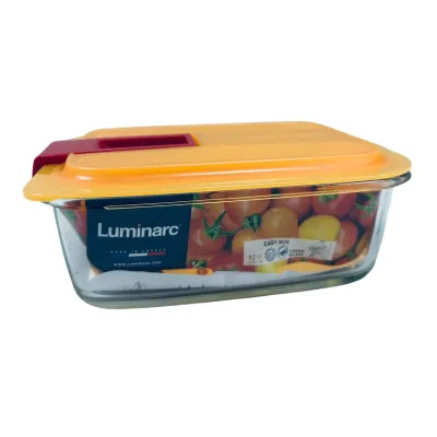 Контейнер стеклянный Luminarc Easy Box Apricot P7428 820 мл 23361 Контейнер стеклянный Luminarc Easy Box Apricot P7428 820 мл 23361