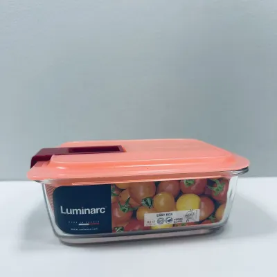 Контейнер стеклянный Luminarc Easy Box Coral Q3167 820 мл 23362 Контейнер стеклянный Luminarc Easy Box Coral Q3167 820 мл 23362