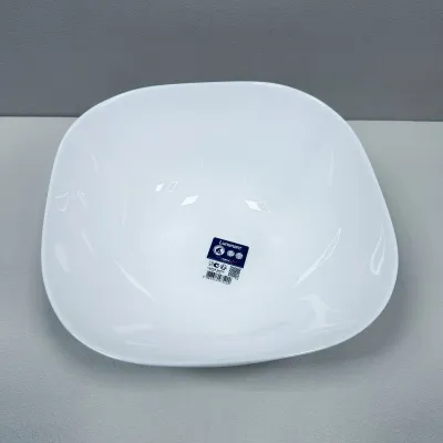 Салатник стеклокерамический квадратный Luminarc Carine V6132 24,6х24,6 см White Салатник стеклокерамический квадратный Luminarc Carine V6132 24,6х24,6 см White