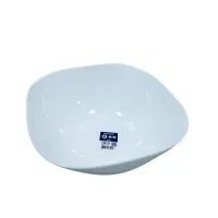 Салатник склокерамічний квадратний Luminarc Carine V6132 24,6 х24,6 см White Салатник склокерамічний квадратний Luminarc Carine V6132 24,6 х24,6 см White