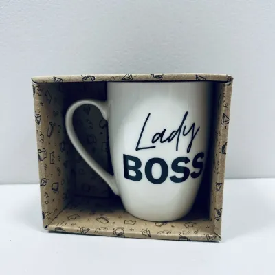 Чашка керамическая Kvarta Lady Boss 1798 подарочная коробка 360 мл Белый (23391) Чашка керамическая Kvarta Lady Boss 1798 подарочная коробка 360 мл Белый (23391)