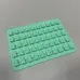 Силіконова форма для мармеладу і цукерок S&T 3200-69 18,8х13,8х0,5 см Зелений (23400)