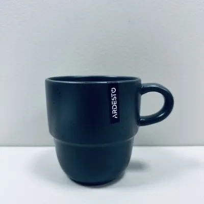 Чашка керамічна Ardesto Trento AR2939TG 390 мл Темно-зелений (23408)