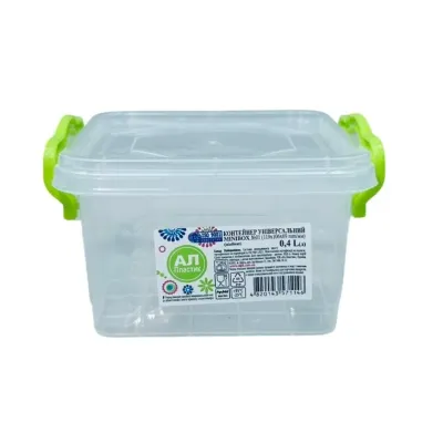 Контейнер універсальний Ал-Пластик MINIBOX №01 Ал 16 11,5х10,5х6,5 см 0,4 л (23442)