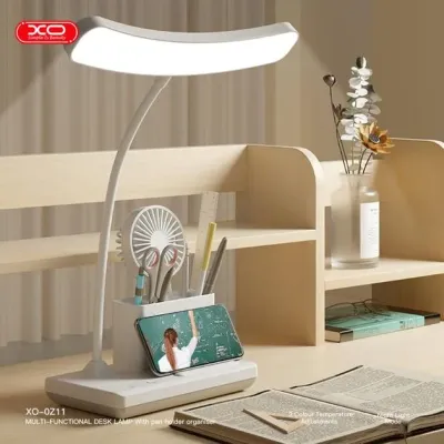 Аккумуляторная настольная LED-лампа XO OZ11 2400 мАч 4W White (35799_3605214) Аккумуляторная настольная LED-лампа XO OZ11 2400 мАч 4W White (35799_3605214)
