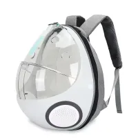 Рюкзак-лежанка для домашних питомцев CosmoPet CP-29 44x35x32 см Белый (3_06101)