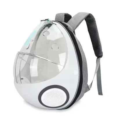 Рюкзак-лежанка для домашних питомцев CosmoPet CP-29 44x35x32 см Белый (3_06101)