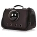 Сумка для переноски домашних питомцев CosmoPet CP-18 с иллюминатором 41x29x25 см Коричневый (3_06102)