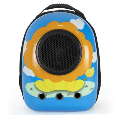 Рюкзак для переноски домашних питомцев CosmoPet CP-87 с иллюминатором 38х28х20 см Разноцветный (3_06103)