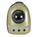 Рюкзак для перенесення домашніх тварин CosmoPet CP-87 з ілюмінатором 38х28х20 см Золотистий (3_06111)