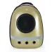 Рюкзак для перенесення домашніх тварин CosmoPet CP-87 з ілюмінатором 38х28х20 см Золотистий (3_06111)