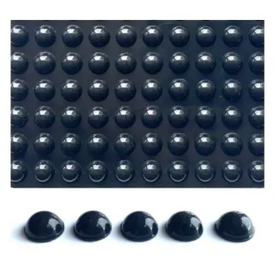 Стоппер отбойник для дверей One Size 0,8х0,3 см Черный 100 шт (H051127) Стоппер отбойник для дверей One Size 0,8х0,3 см Черный 100 шт (H051127)