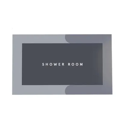 Коврик для ванной WayH 59х39 см Grey (H051238)