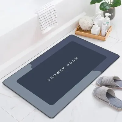 Коврик для ванной WayH 79х49 см Grey (H051239)