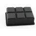 Силиконовая форма для льда VR 16.7 x 11.5 x 5 см Черный (H051350)