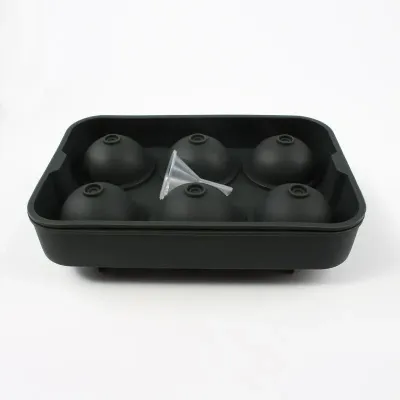 Силіконова форма для льоду VR 18,5 x 12,5 x 4,6 см Чорний (H051355)