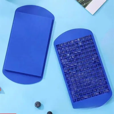 Силіконова форма для льоду VR Кубики 160 ячеек 23 х 12 см Синій (H051361) Силіконова форма для льоду VR Кубики 160 ячеек 23 х 12 см Синій (H051361)