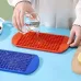 Силиконовая форма для льда VR Кубики 160 ячеек 23 х 12 см Красный (H051362)