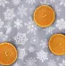Ранер на стол COSAS SNOWFLAKES CS2 40х150 см Серо-белый Ранер на стол COSAS SNOWFLAKES CS2 40х150 см Серо-белый
