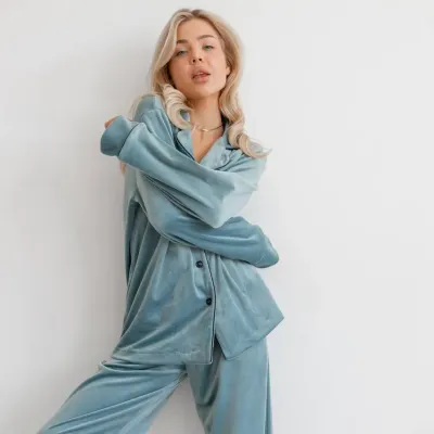 Пижама женская COSAS Velour Harmony S Фисташковый Пижама женская COSAS Velour Harmony S Фисташковый