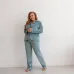 Пижама женская COSAS Velour Harmony M Фисташковый