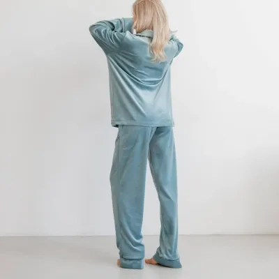 Пижама женская COSAS Velour Harmony L Фисташковый