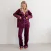 Піжама жіноча COSAS Velour Harmony S Марсала Піжама жіноча COSAS Velour Harmony S Марсала