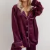 Піжама жіноча COSAS Velour Harmony M Марсала Піжама жіноча COSAS Velour Harmony M Марсала