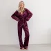 Піжама жіноча COSAS Velour Harmony XL Марсала