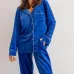 Піжама жіноча COSAS Velour Harmony XS Синій