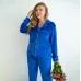 Пижама женская COSAS Velour Harmony S Синий