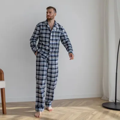 Чоловіча піжама COSAS SleepWay L Блактиний (SleepWay_blue_L)