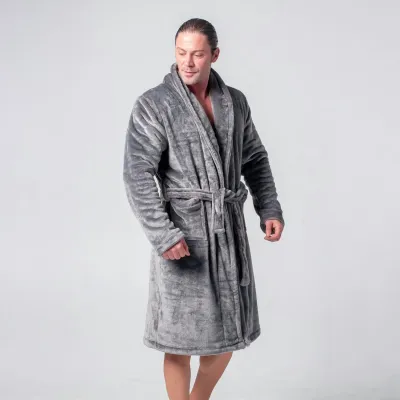 Халат мужской COSAS Velvet Mood L-XL Графитовый (VelvetMood_man_grey_lxl) Халат мужской COSAS Velvet Mood L-XL Графитовый (VelvetMood_man_grey_lxl)