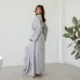 Жіночий халат COSAS Silky Cloud L-XL Сірий Жіночий халат COSAS Silky Cloud L-XL Сірий