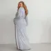 Жіночий халат COSAS Silky Cloud L-XL Сірий Жіночий халат COSAS Silky Cloud L-XL Сірий