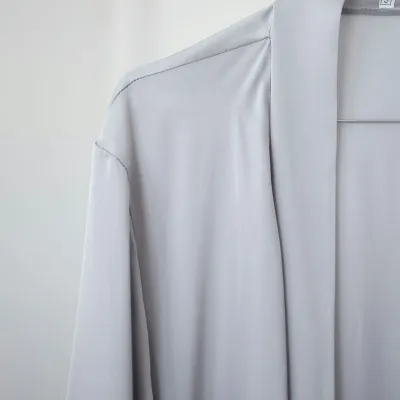 Жіночий халат COSAS Silky Cloud L-XL Сірий Жіночий халат COSAS Silky Cloud L-XL Сірий